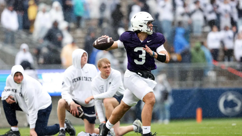 Penn State Narrows Down Temple, Rocco Becht and Jaxon Smolik in Action