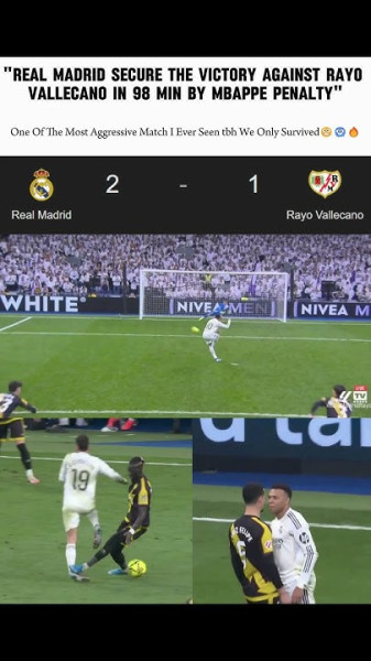 Real Madrid's Star-Studded Lineup Fails to Secure Win Against Rayo Vallecano