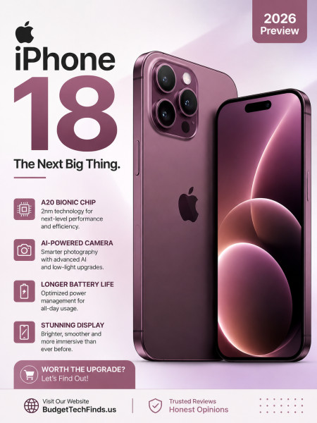 Recent Apple Rumors: iPhone 18 Details on the Horizon