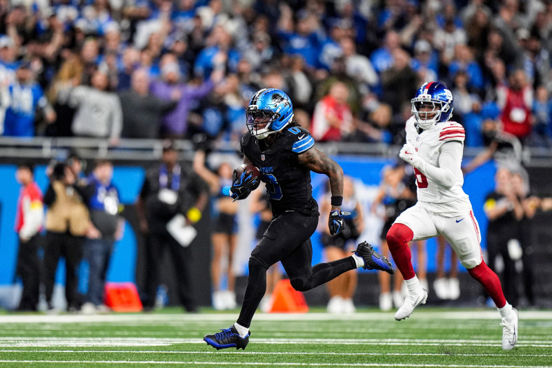 Saints vs. Lions Showdown: Detroit Lions' Jahmyr Gibbs Shines