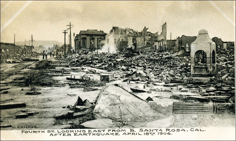 Santa Rosa Rocked by Earthquake Shock