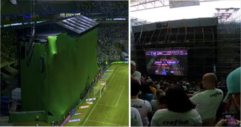 Santos vs Palmeiras Clash: Stadium Security Issue Leaves Fans in Chaos