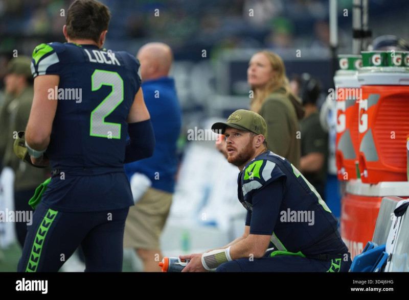 Seattle Seahawks' Quarterback Shuffle: Darnold's Struggles and Drew Lock's Opportunity