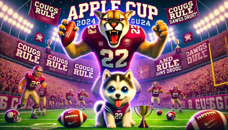The Apple Cup Clash: Huskies vs. Cougars in a Showdown for the Ages