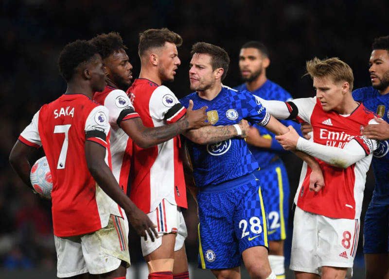 The Arsenal vs. Chelsea Rivalry Intensifies in a Chaotic Match