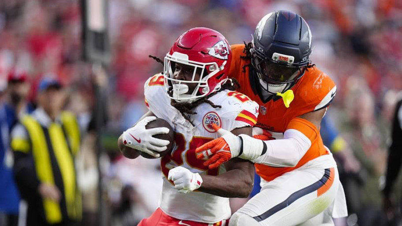 The Denver Broncos' Kenneth Walker III and the Chiefs' Latest Matchup.