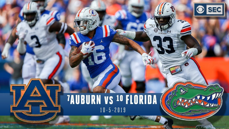 The Gridiron Clash: Auburn Football vs. Florida Gators