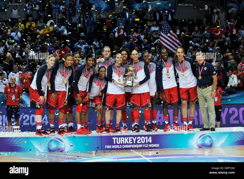 The USA Women's National Basketball Team Triumphs in Fiery FIBA World Cup Final against Spain