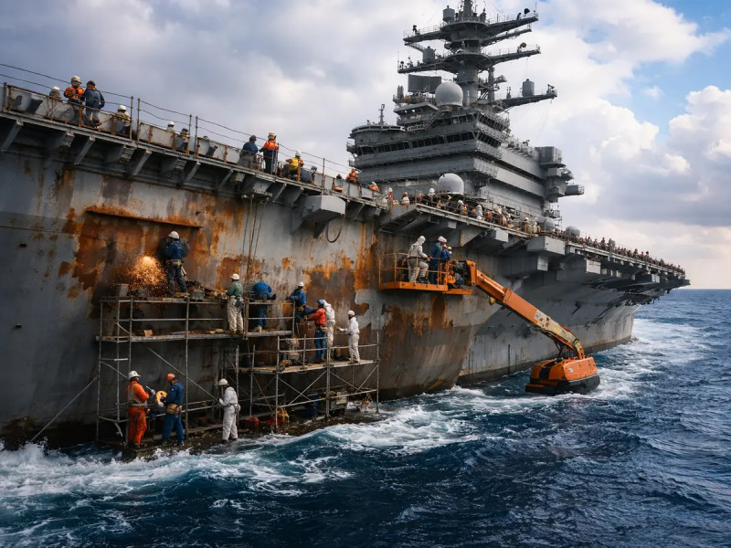 USS Abraham Lincoln Rust Scandal Rocks Navy