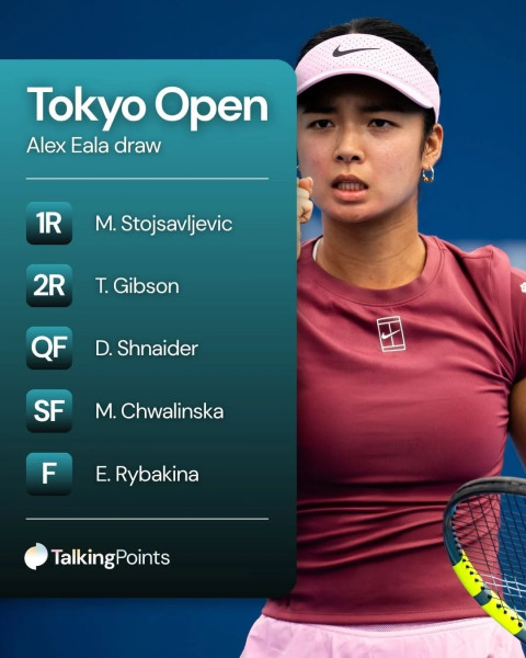Alexandra Eala Powers Through in Tokyo, Sets Sights on Next Challenger