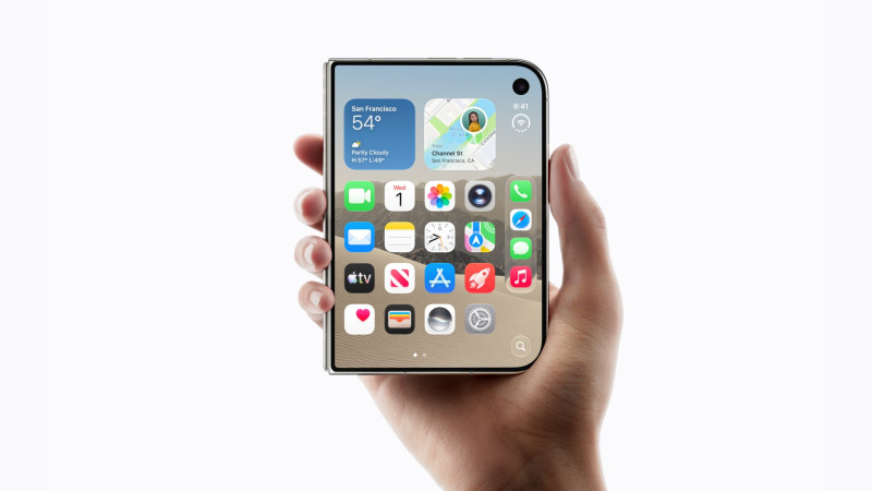 Apple unveils iPhone Duo, a foldable smartphone