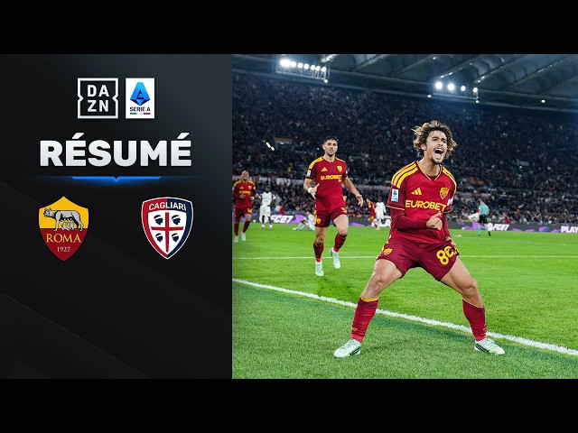 AS Roma Secures Thrilling 4-2 Victory Over Cagliari in Serie A Showdown