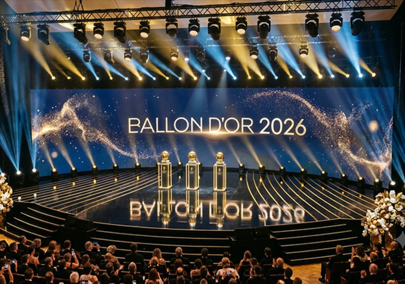 Ballon d'Or 2026 ceremony begins at London Palladium