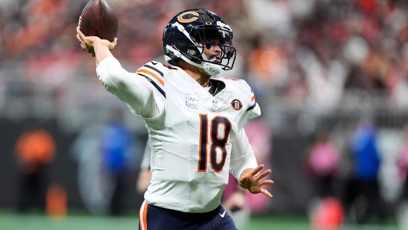 Bears beat Falcons 31-23 as Caleb Williams returns and D’Andre Swift scores twice