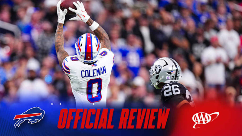 Bills edge Raiders 33-30 at Allegiant Stadium