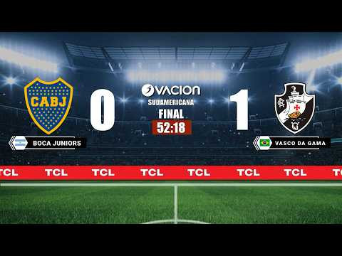 Boca Juniors falls 1-0 to Vasco da Gama in Copa Sudamericana semifinal