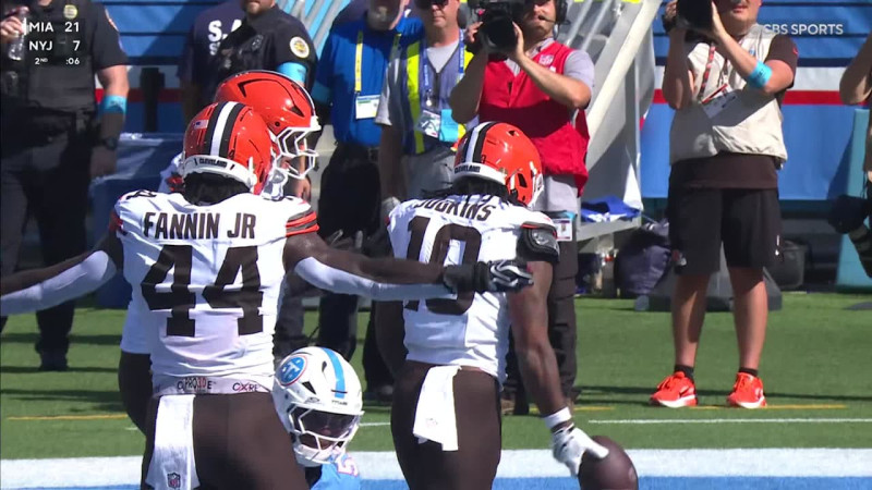 Browns Tie Titans After Quinshon Judkins’ Second TD in Week 7