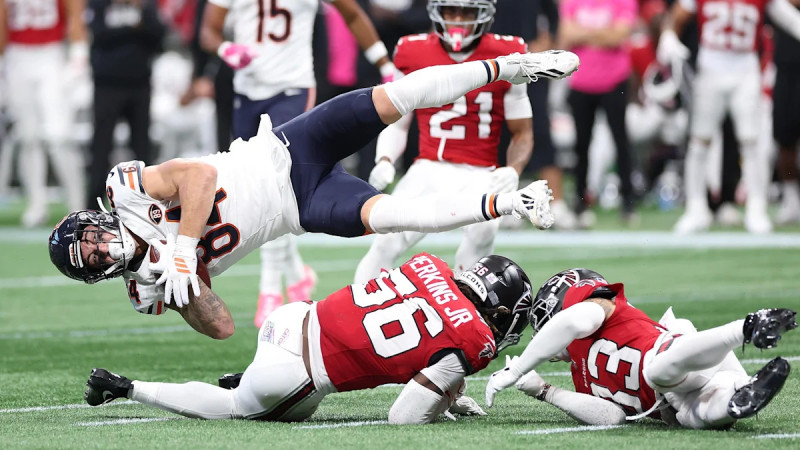Caleb Williams leads Bears to 31-23 win over Falcons