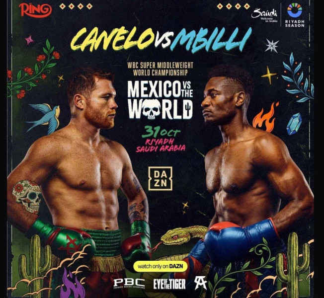Canelo Alvarez set for showdown with Christian Mbilli