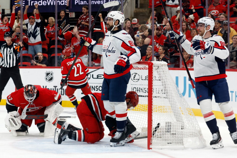 Capitals lose to Hurricanes, fall to Kraken, beat Canadiens