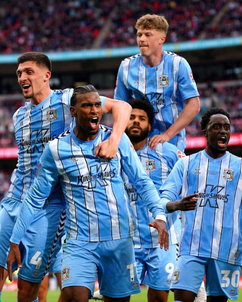 Coventry City beats Newcastle United 4-1 to climb out of relegation zone