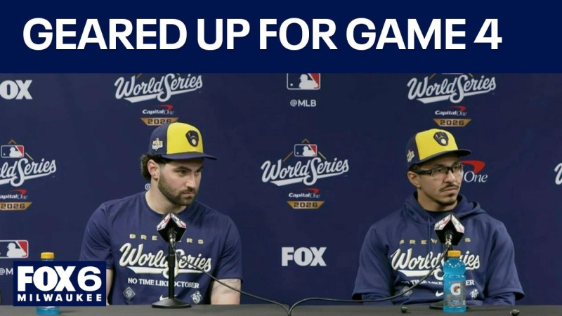 David Hamilton Answers Reporters Ahead of Game 4 in World Series