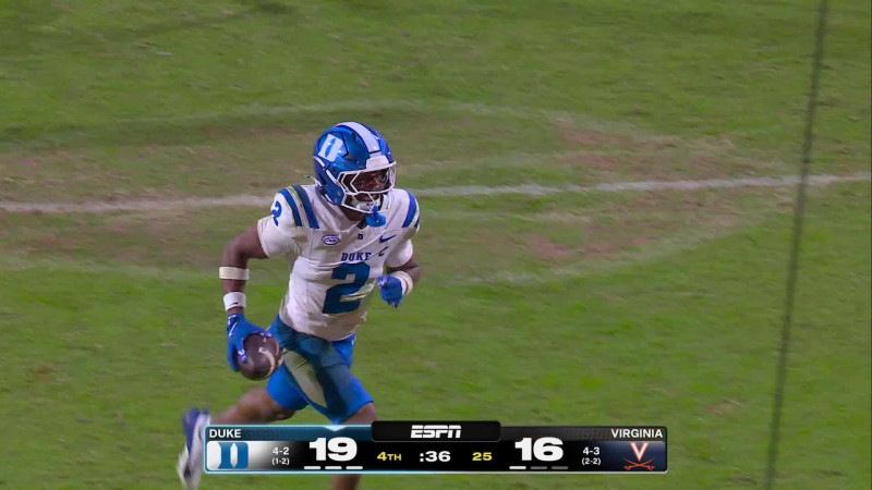 Duke uses trick‑play pass to beat Virginia 19-16 at Scott Stadium