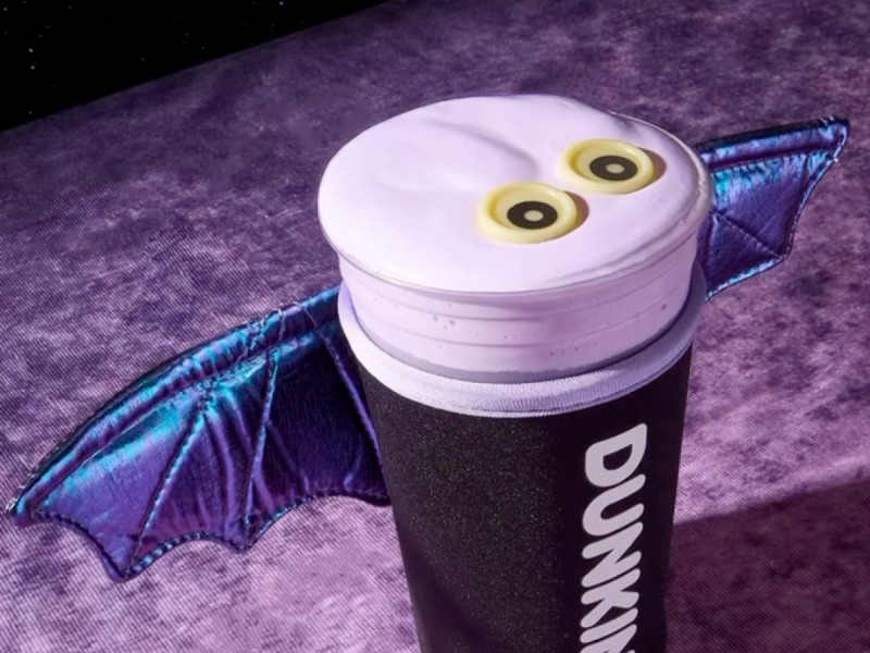 Dunkin’ releases limited‑edition bat koozie for Halloween