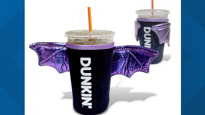 Dunkin' gives away free bat koozies with new Berry Batty Daydream Refresher