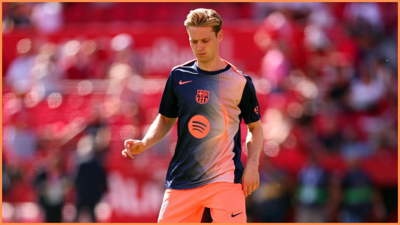 FC Barcelona's Frenkie de Jong Faces Uncertain Future After Injury Return