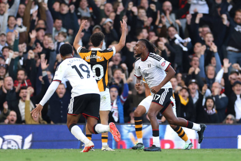 Fulham beat Hull City 1-0 as Iwobi scores first league win