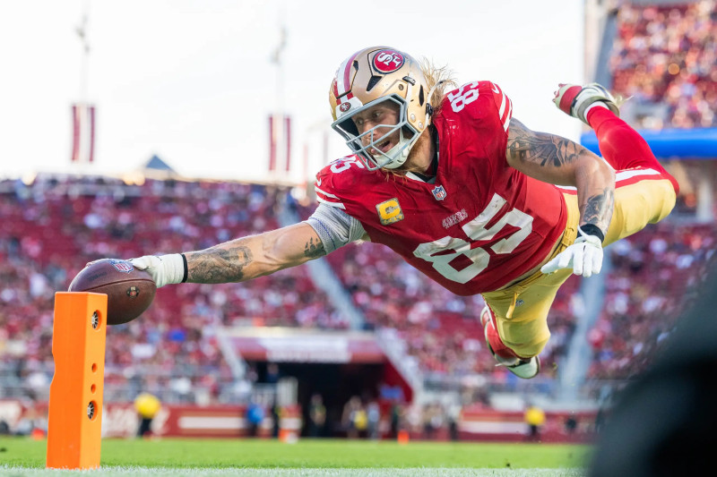 George Kittle: 49ers Star Tight End Sidelined for Panthers Game