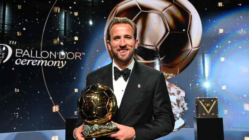 Harry Kane wins 2026 Ballon d'Or at London Palladium