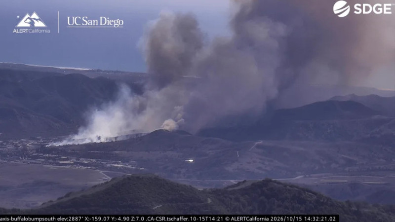 Henderson Fire Swells to Over 1,100 Acres on Camp Pendleton, Prompting Evacuations and I‑5 Closure