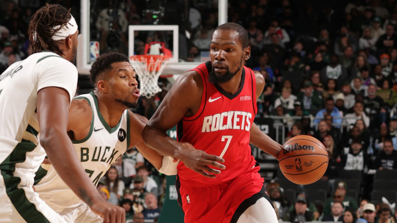 Rockets defeat Bucks 132-100 in decisive win