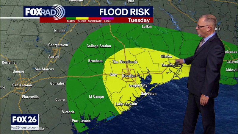 Houston issues evacuation orders as severe storm brings heavy rain