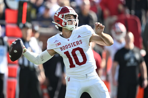 Indiana Defeats Michigan 13-6 in Overtime, Moves to No. 4 in AP Poll