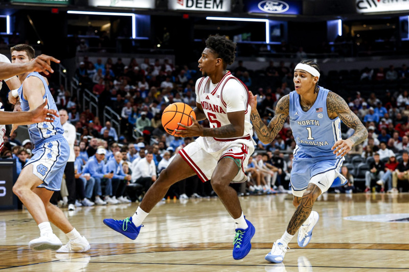 Indiana defeats North Carolina 76-58 in exhibition at Gainbridge Fieldhouse