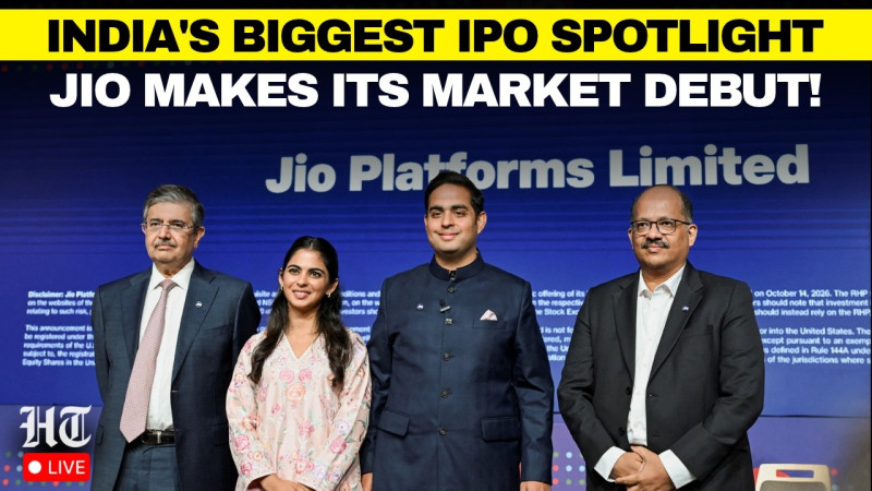 Jio Platforms Share Price: The Digital Juggernaut's Market Debut Makes Waves