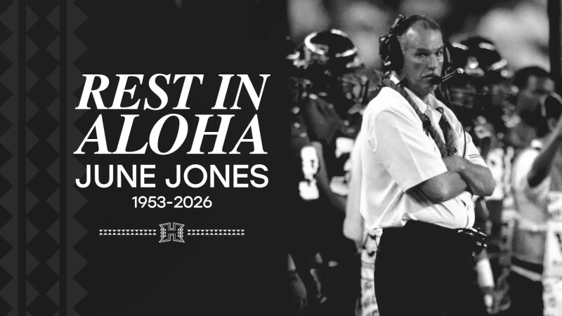 June Jones remembered as innovative football coach and run‑and‑shoot pioneer