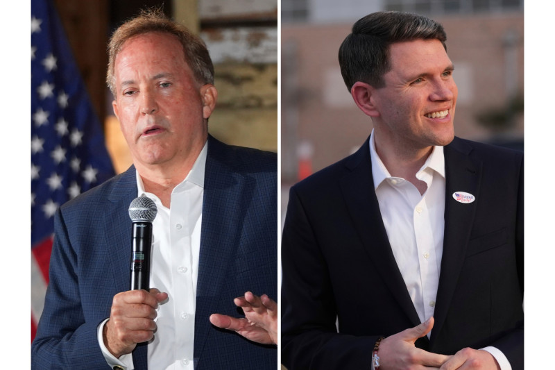Ken Paxton, James Talarico tied in Texas Senate race