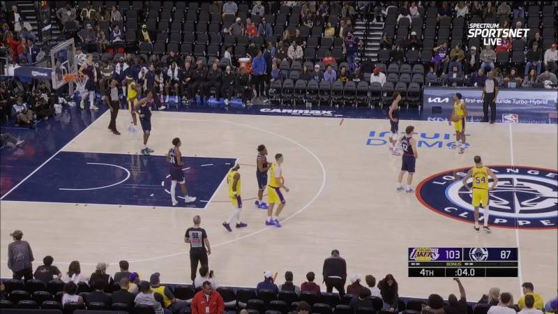 Lakers Defeat Clippers 103-87 at Intuit Dome, Six Lakers Reach Double Figures
