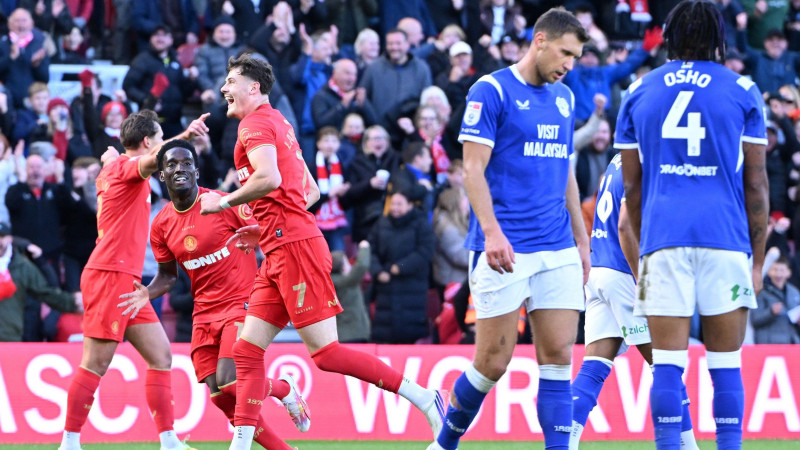 Middlesbrough earn 2-2 draw with Cardiff City