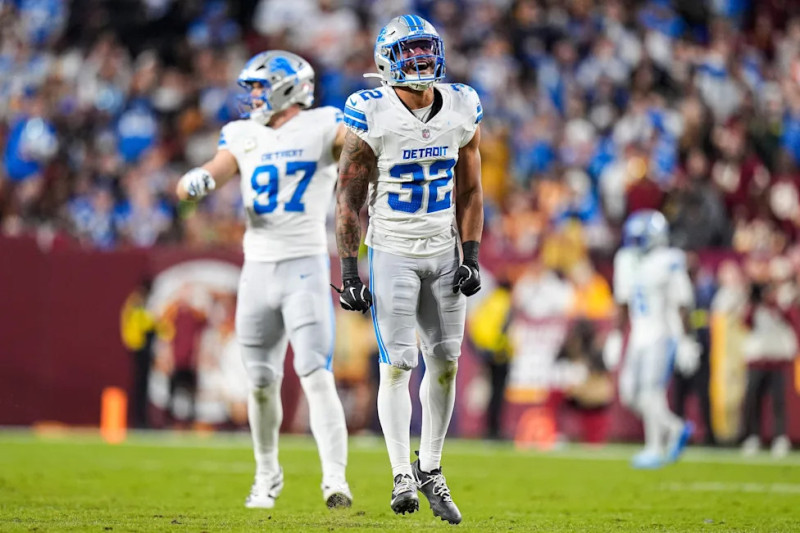 Lions Activate Safety Brian Branch and Center Cade Mays Ahead of Packers Game