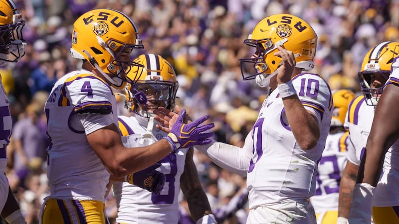 LSU shuts out Mississippi State 31-0