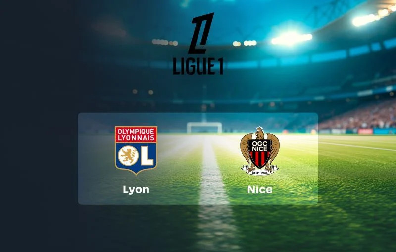 Lyon Battles Nice in Crucial Ligue 1 Clash