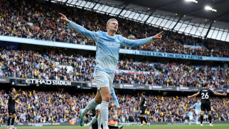 Manchester City beats Ipswich Town 3-2, Haaland scores twice