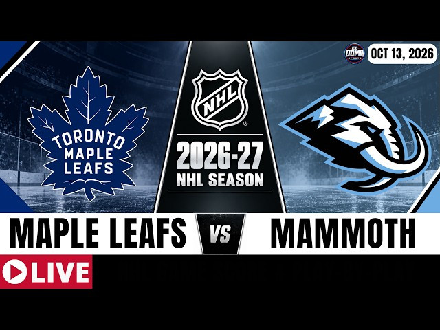 Maple Leafs face Utah Mammoth in NHL showdown as season heats up