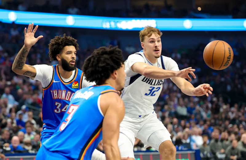 Mavericks Defeat Thunder 120-96 at American Airlines Center