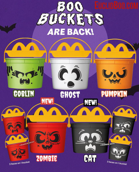 McDonald’s releases Disney Villains Boo Buckets for Halloween